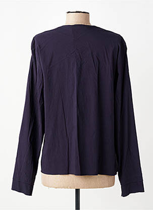 Jachete casual guler rotund violet FRANCK ANNA femeie