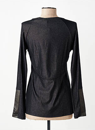 Top elasticitate mâneci lungi negru FRED SABATIER femeie