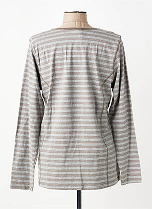 Tricou mâneci lungi mâneci lungi gri JENSEN femeie
