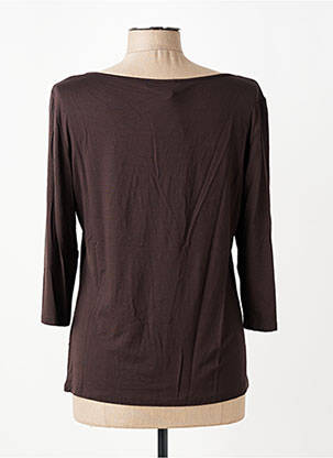 Tricou mâneci 3/4 mâneci 3/4 maro CLAUDIA GIL femeie