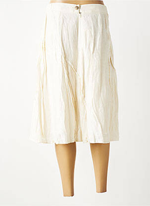 Fustă midi căptușeală bej FRED SABATIER femeie