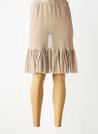 Jupon/fond de rochie broderie bej MALOKA femeie