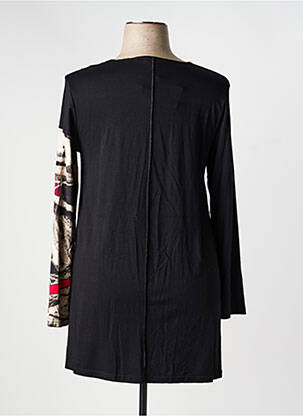 Tricou mâneci lungi mâneci lungi negru FRANCK ANNA femeie