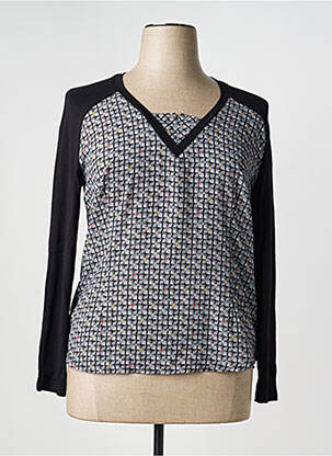 Tricou mâneci lungi mâneci lungi negru WEINBERG femeie