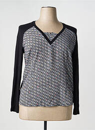Tricou mâneci lungi mâneci lungi negru WEINBERG femeie
