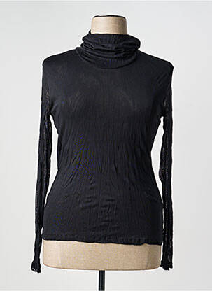 Top elasticitate mâneci lungi negru FRED SABATIER femeie