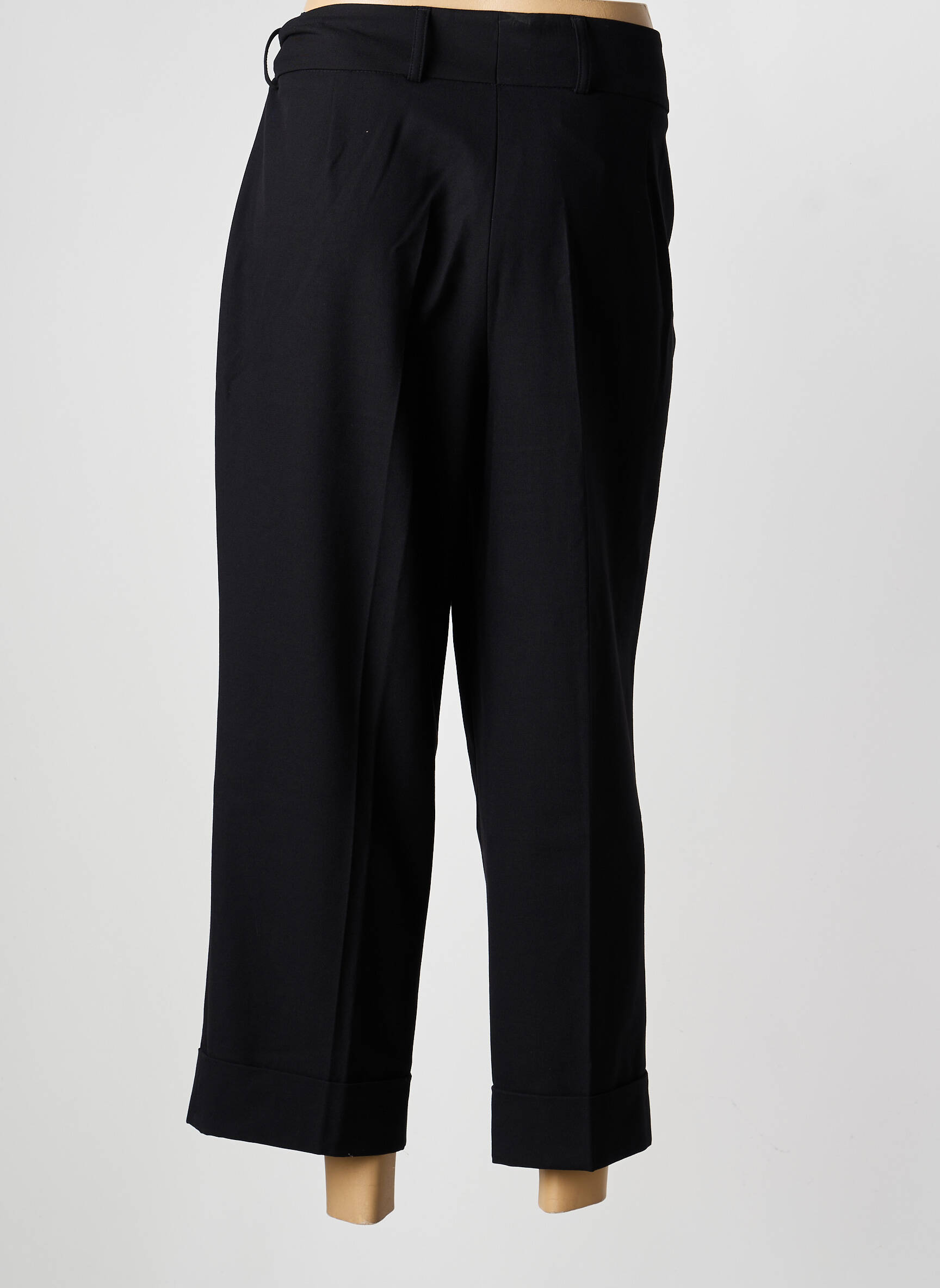 Pantalon 7/8 talie elastică mărime normală negru STEILMANN femeie