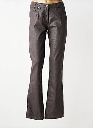 Pantalon evazat elasticitate mărime normală gri ON PARLE DE VOUS femeie