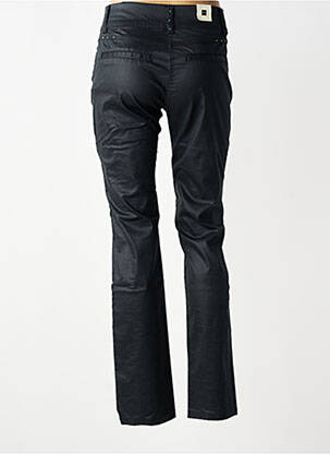 Pantalon slim țesătură acoperită mărime normală negru JENSEN femeie