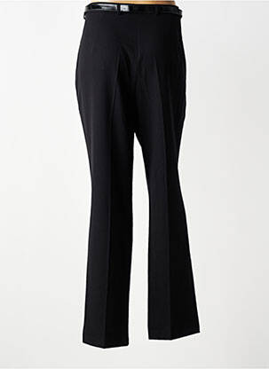 Pantalon drept țesătură crep talie înaltă negru STEILMANN femeie