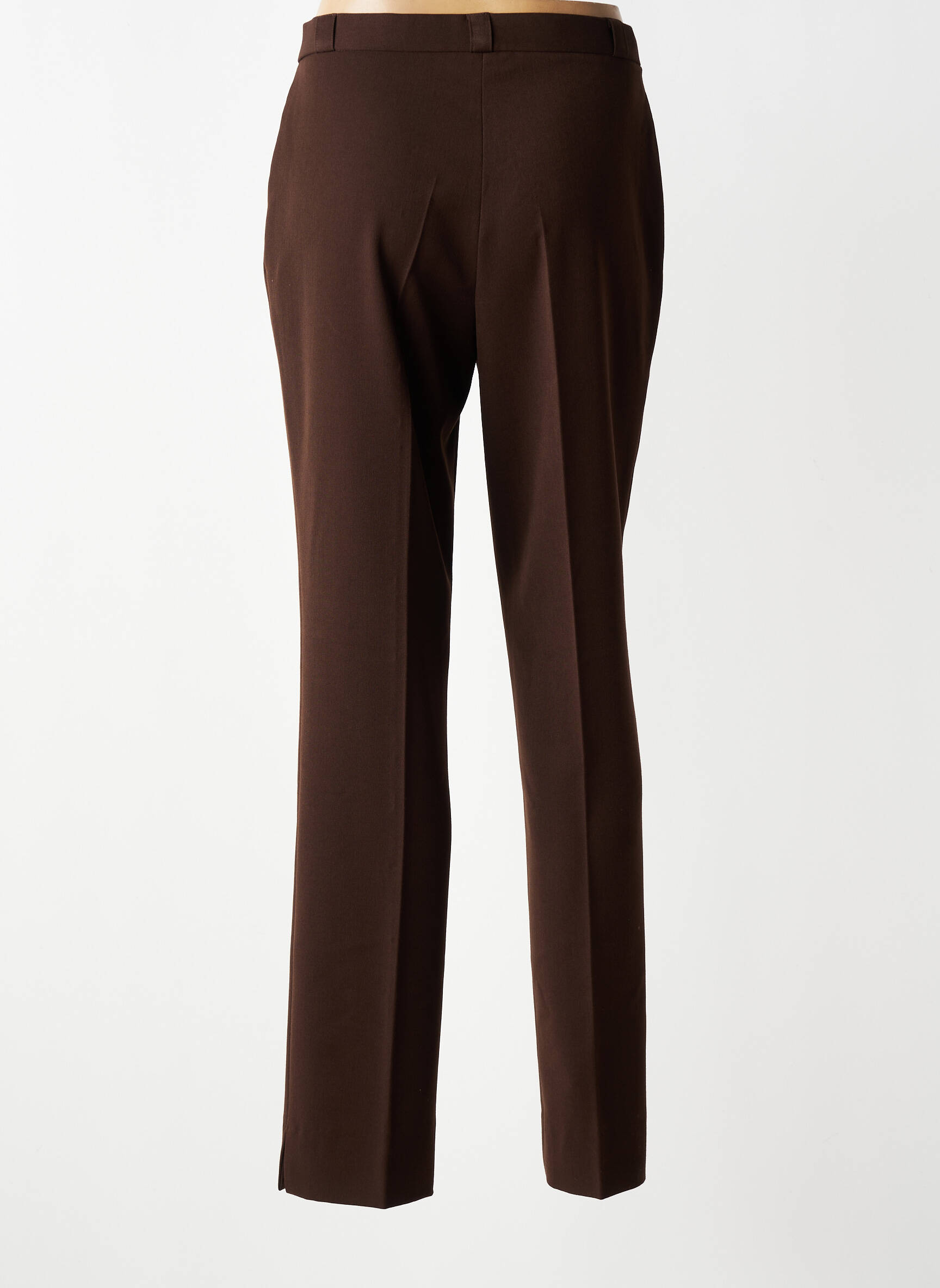Pantalon slim mărime normală mărime normală maro QUATTRO femeie
