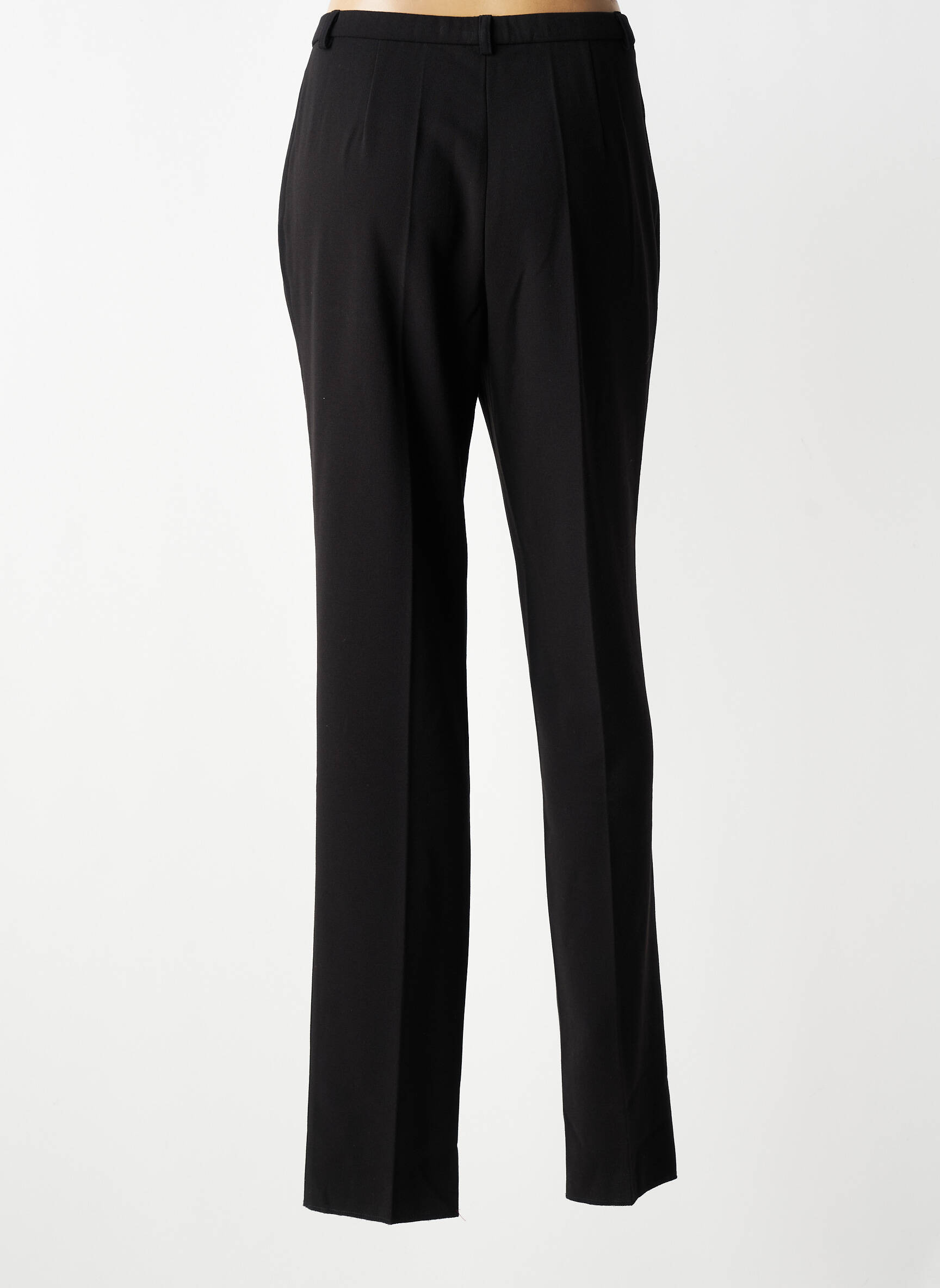 Pantalon slim talie înaltă talie înaltă negru PAUPORTÉ femeie