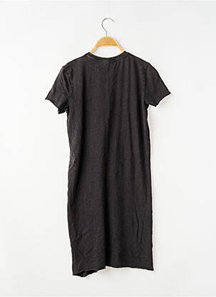 Rochie midi mâneci scurte mâneci scurte negru ONLY fată
