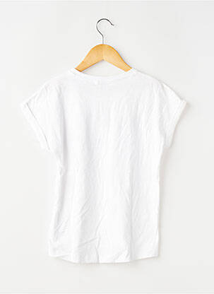 Tricou elasticitate mâneci scurte alb NAME IT fată
