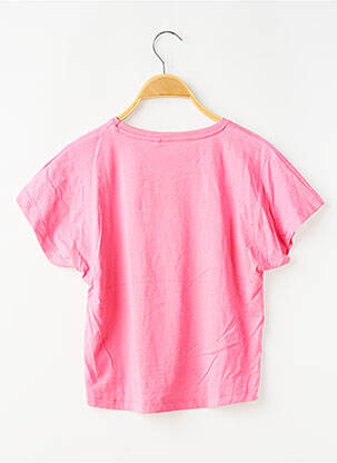Tricou elasticitate mâneci scurte roz NAME IT fată