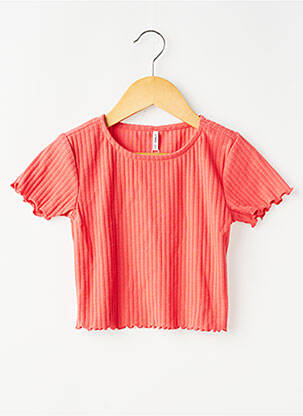 Tricou elasticitate bretele subțiri roșu ONLY fată