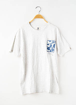 Tricou elasticitate mâneci scurte gri GARCIA băiat