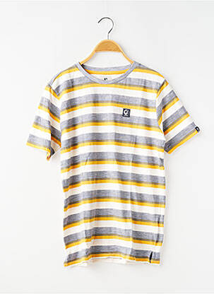 Tricou elasticitate mâneci scurte galben GARCIA băiat