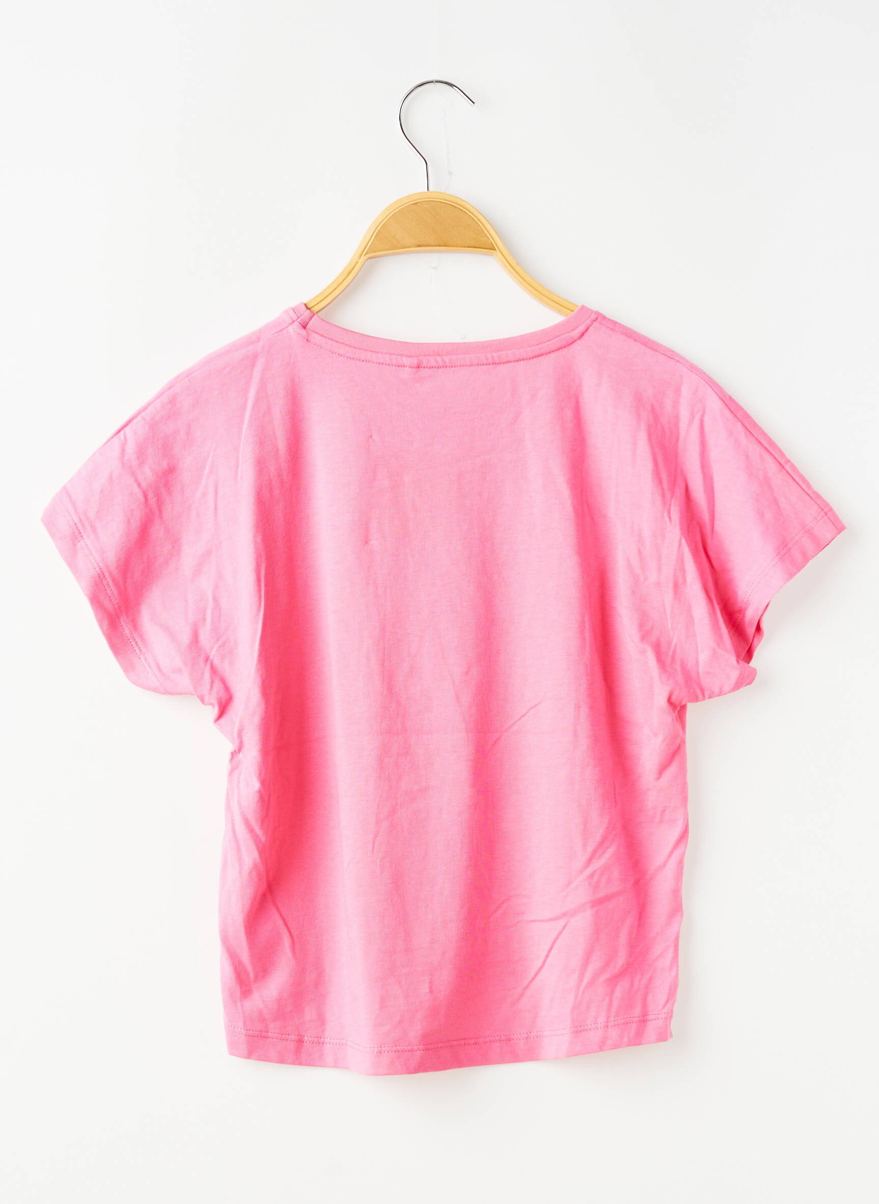 Tricou elasticitate mâneci scurte roz NAME IT fată