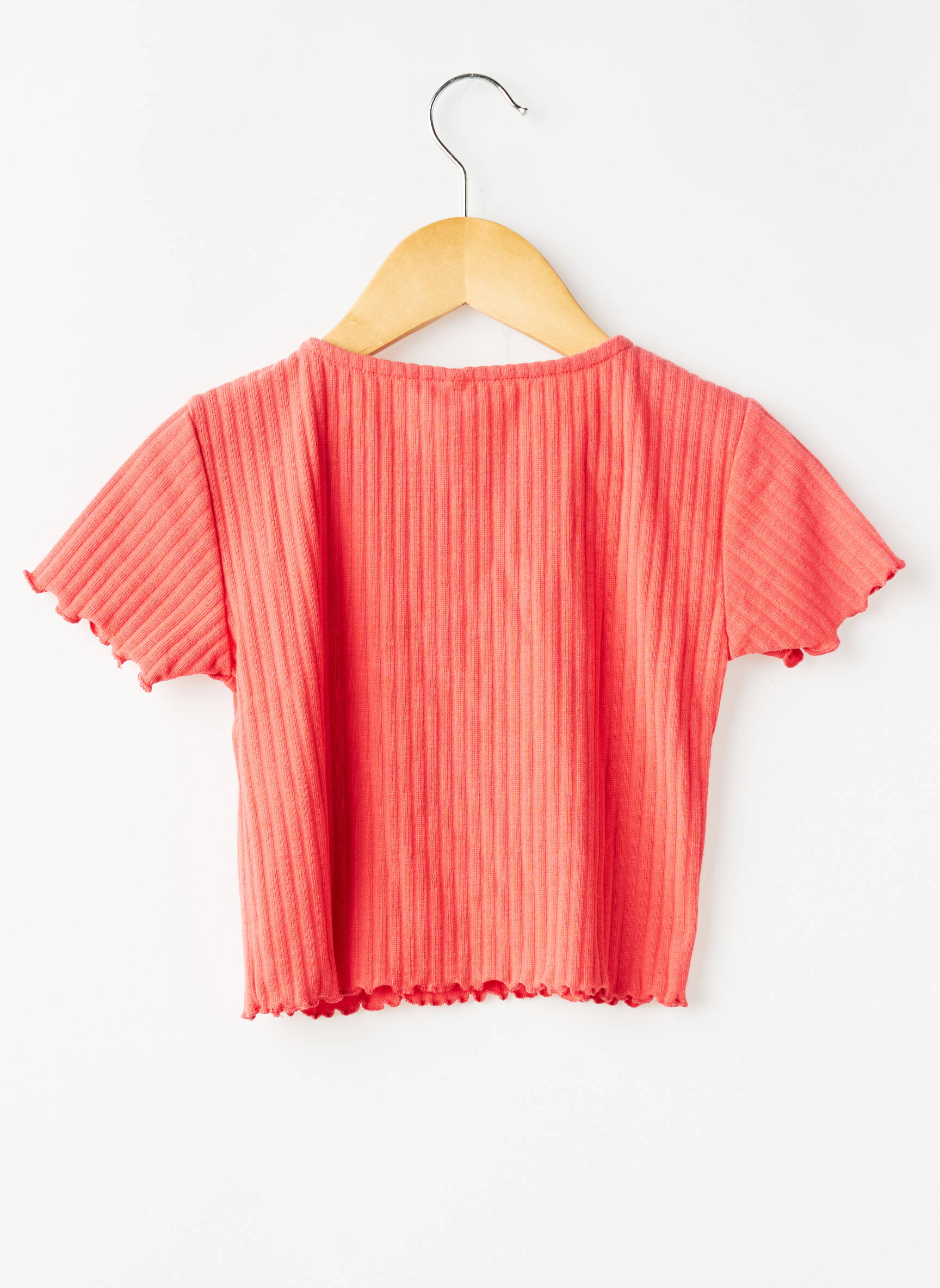 Tricou elasticitate bretele subțiri roșu ONLY fată
