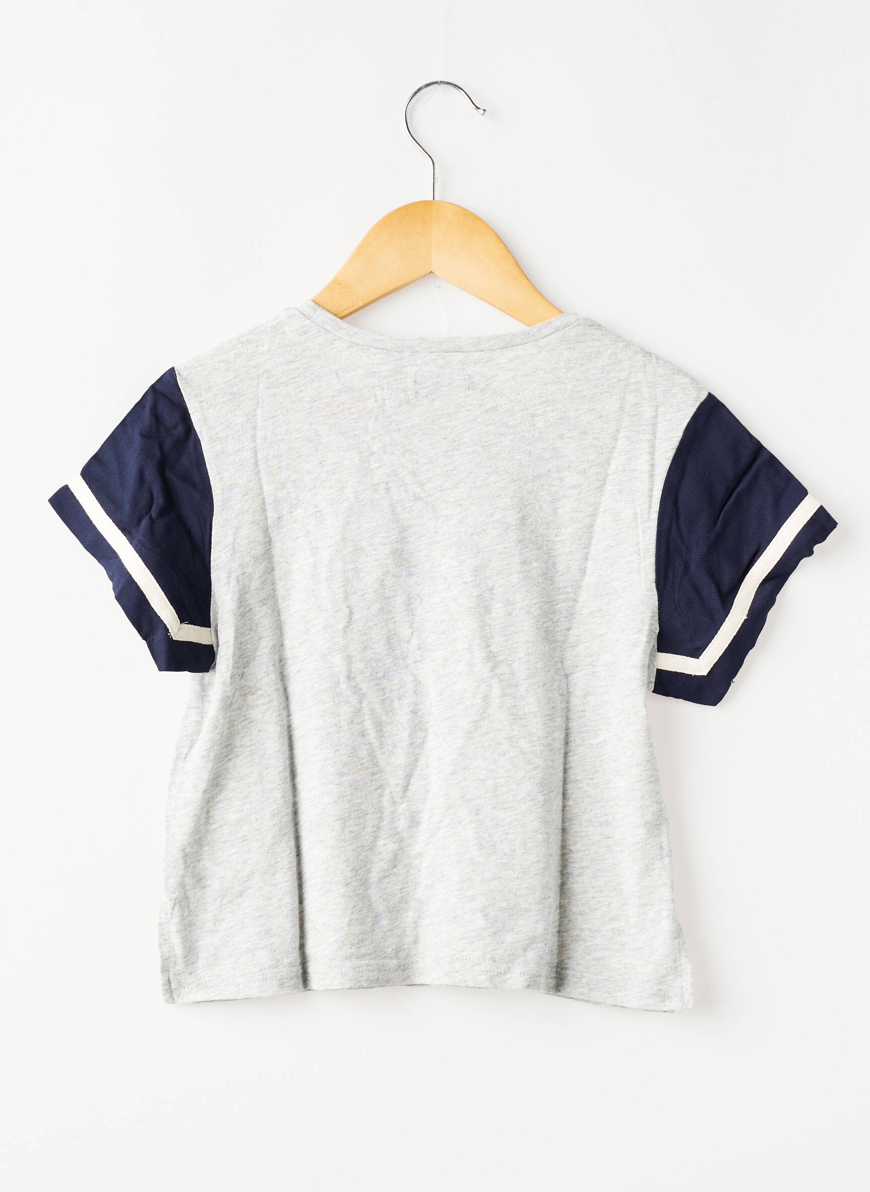 Tricou elasticitate mâneci scurte gri IKKS băiat