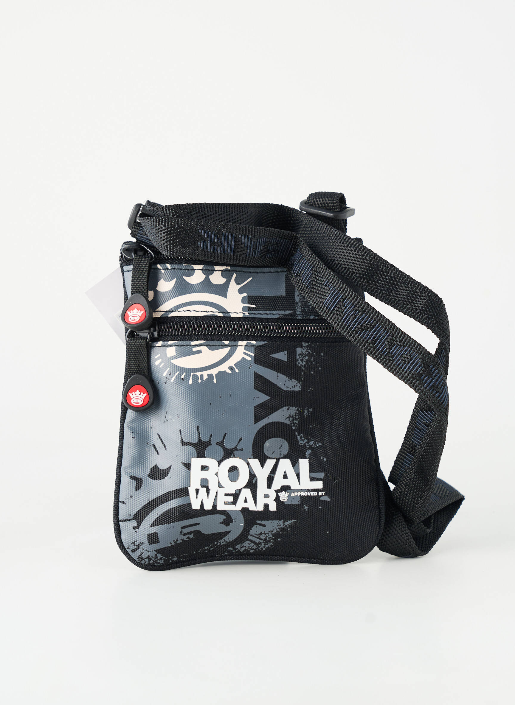 Geantă cusături întărite negru ROYAL WEAR bărbat