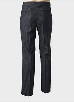 Pantalon slim talie cu cleme mărime normală negru PRE END bărbat