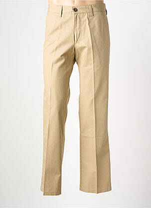 Pantalon chino țesătură poplin mărime normală bej CAMEL ACTIVE bărbat