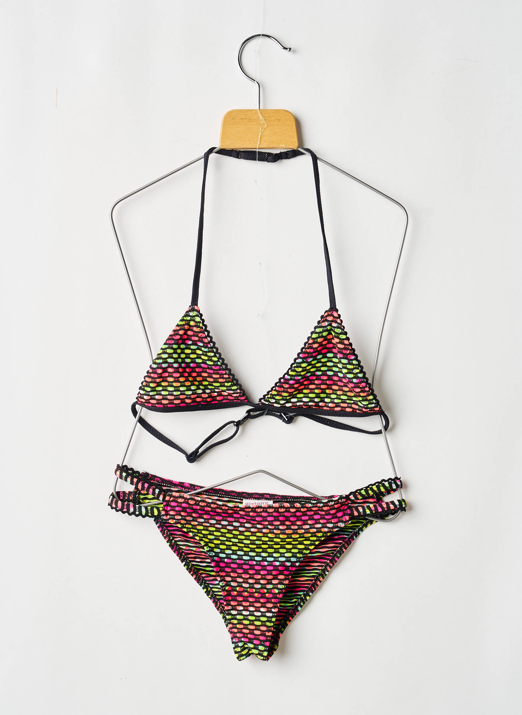 Costum de baie din două piese elasticitate violet HISTOIRE DE PLAGE fată
