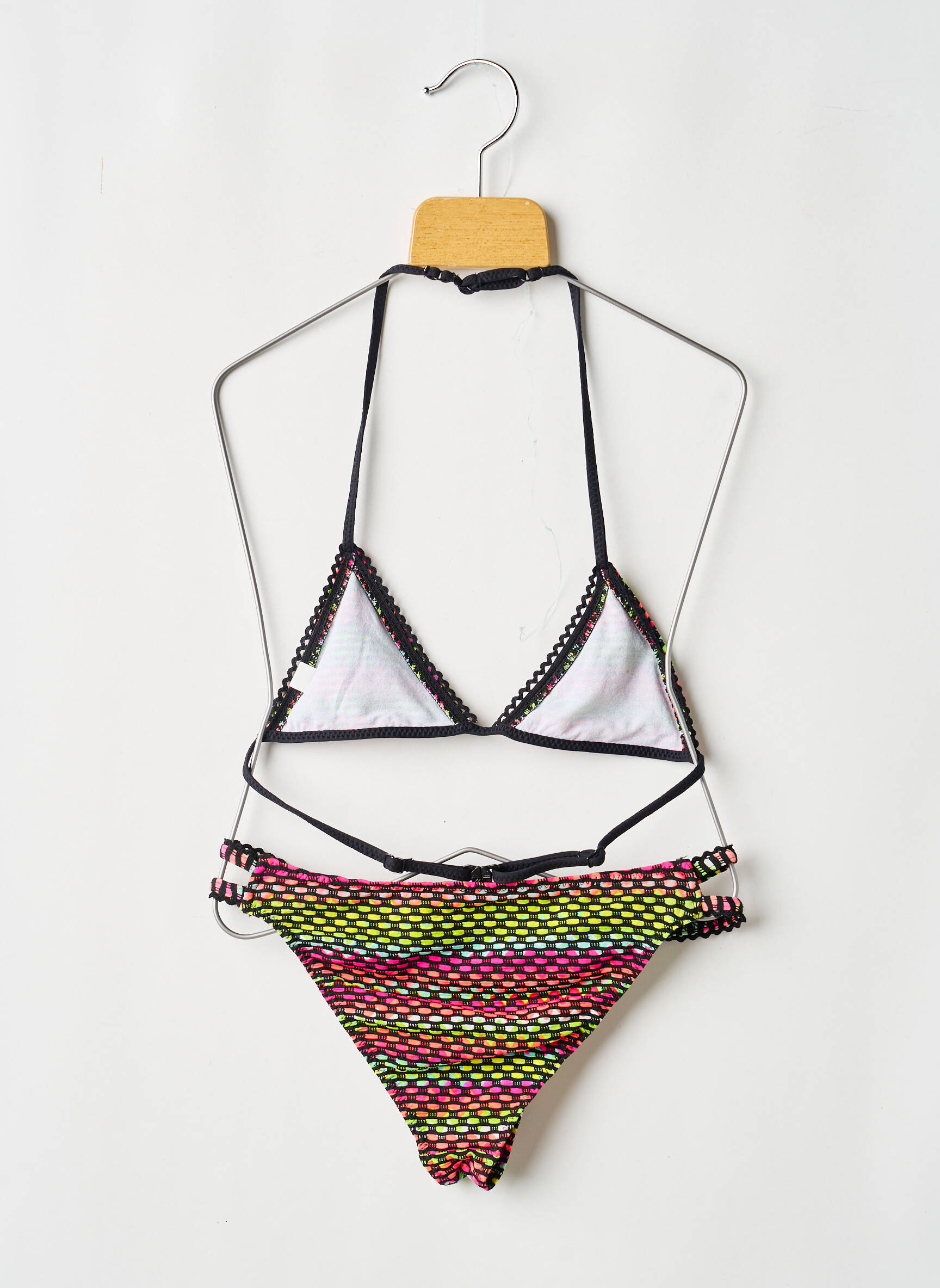 Costum de baie din două piese elasticitate violet HISTOIRE DE PLAGE fată