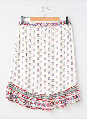 Fustă midi imprimeu floral bej PEPE JEANS fată