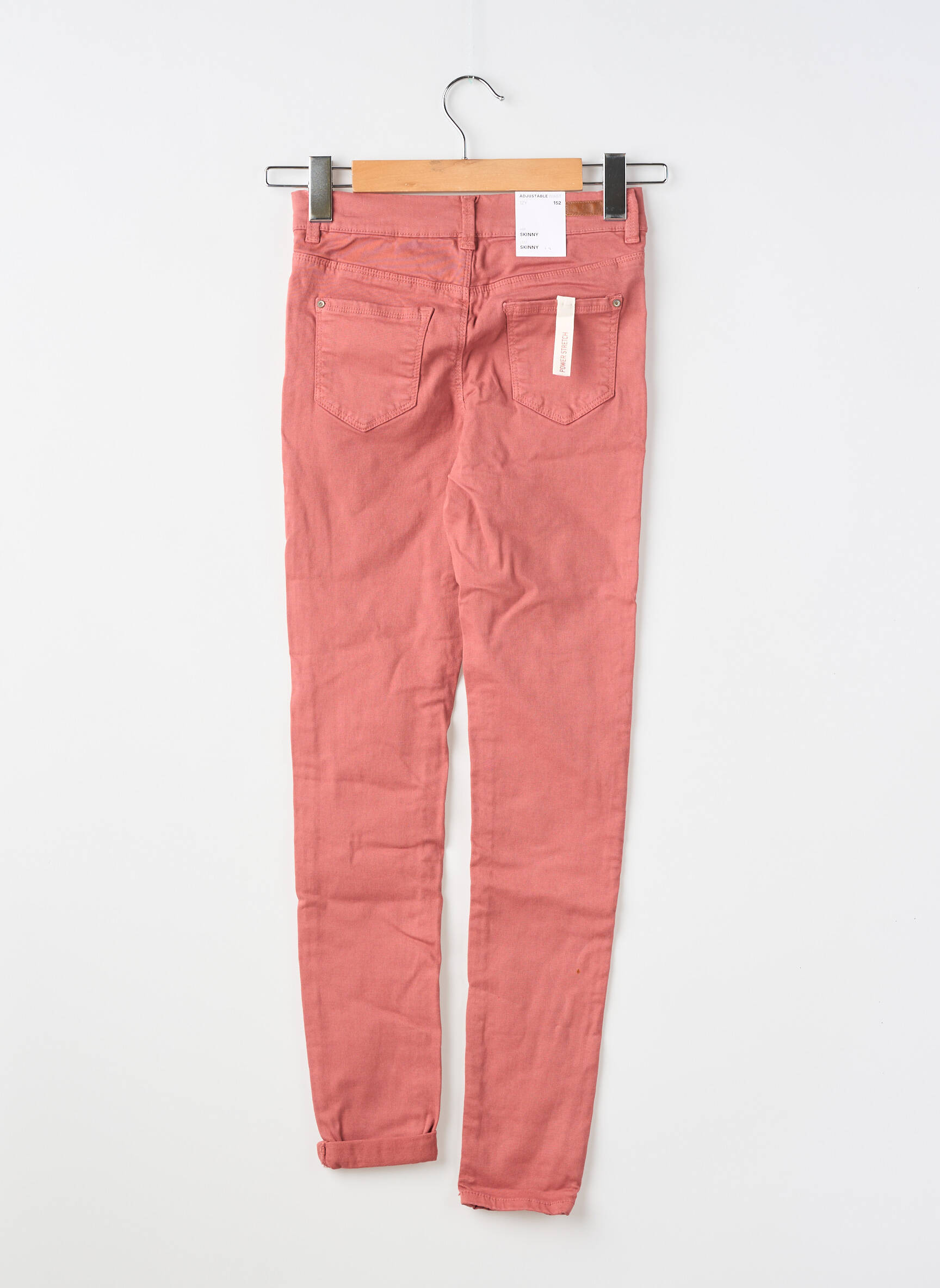 Blugi skinny elasticitate mărime reglabilă roz NAME IT fată