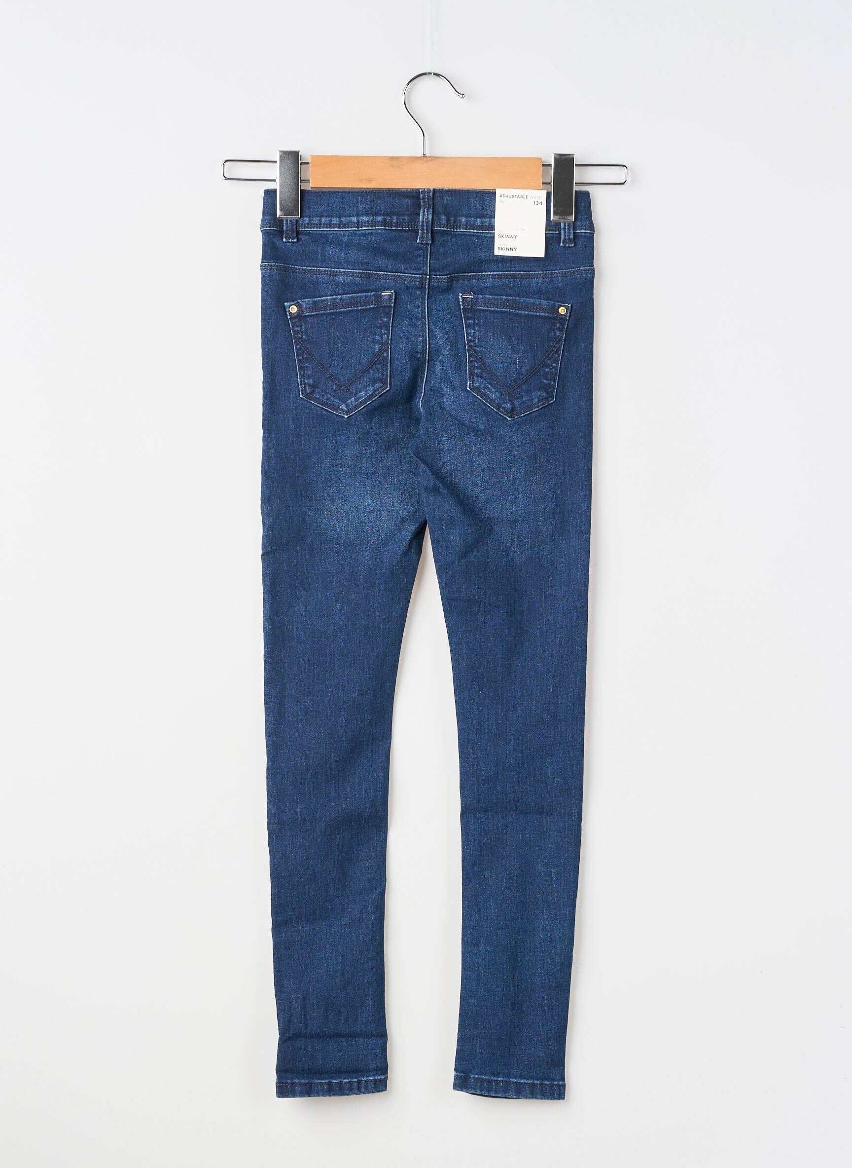 Blugi skinny elasticitate mărime reglabilă albastru NAME IT fată