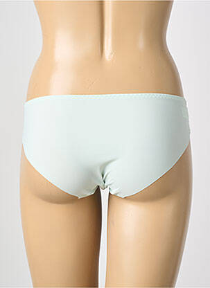 Chilot efect material satinat verde SIMONE PERELE femeie