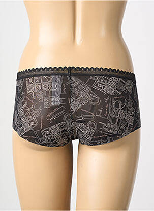 Shorty elasticitate negru LOU femeie