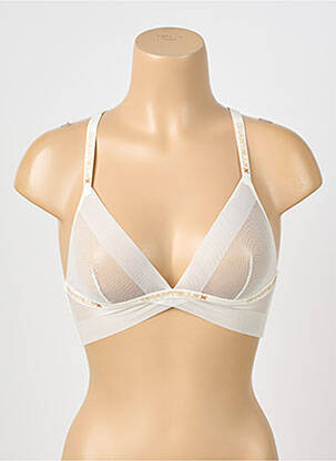 Sutien fără armatură bralete bej CHANTELLE femeie