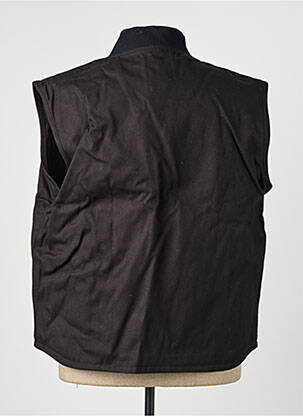 Geacă matlasată buzunare fără glugă negru IRON AND RESIN bărbat