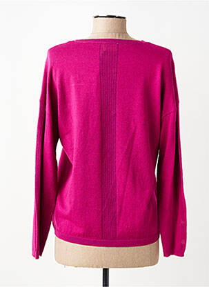 Pulover elasticitate mâneci lungi violet JULIE GUERLANDE femeie