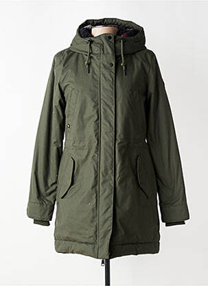 Parka mâneci lungi cu glugă verde RAGWEAR femeie