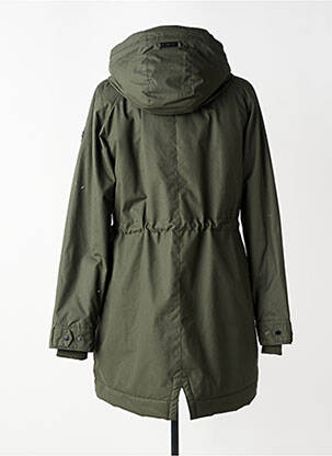 Parka mâneci lungi cu glugă verde RAGWEAR femeie