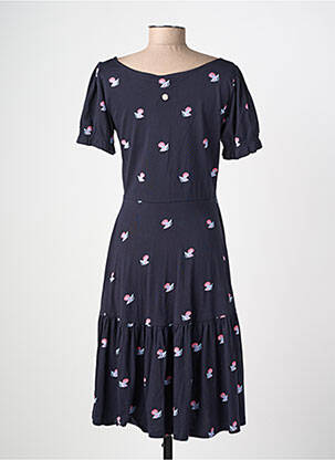 Rochie midi mâneci scurte mâneci scurte albastru RAGWEAR femeie