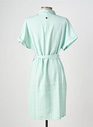 Rochie scurtă mâneci scurte mâneci scurte verde RAGWEAR femeie