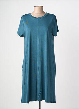 Rochie midi mâneci scurte mâneci scurte verde RAGWEAR femeie