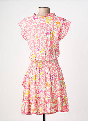 Rochie scurtă mâneci scurte mâneci scurte roz RAGWEAR femeie