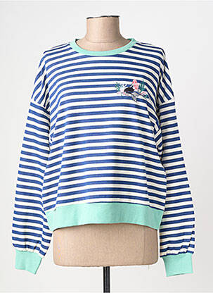 Hanorac broderie mâneci lungi albastru RAGWEAR femeie