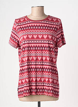 Tricou elasticitate mâneci scurte roz RAGWEAR femeie