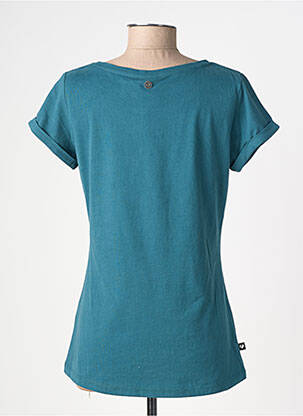 Tricou elasticitate mâneci scurte verde RAGWEAR femeie