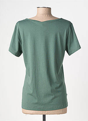 Tricou elasticitate mâneci scurte verde RAGWEAR femeie