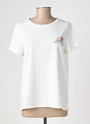 Tricou elasticitate mâneci scurte bej RAGWEAR femeie