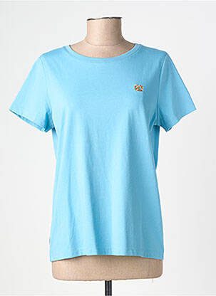 Tricou elasticitate mâneci scurte albastru RAGWEAR femeie